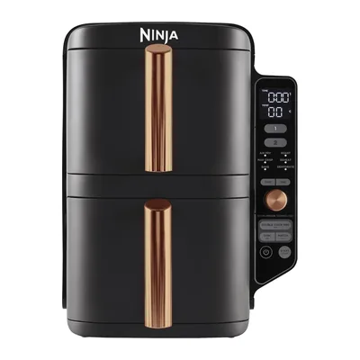 Ninja Double Stack XL SL400, air fryer vertical de 28 cm de large à deux tiroirs superposés